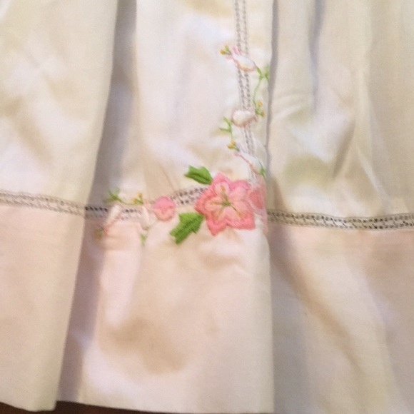 White and Pink Toddler Dress - Picture 2 of 8